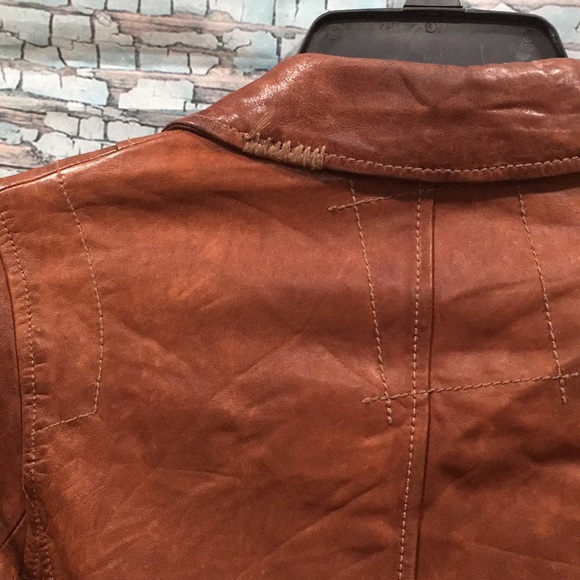 Z BRAND BURNT BROWN JACKET SIZE L - Picture 6 of 16
